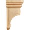 Ekena Millwork 5"W x 5 3/4"D x 10"H Medium Woodruff Wood Corbel, Red Oak CORW05X05X10WFRO - alternate 3